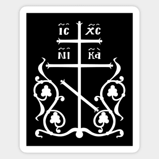 Patriarchal Cross Orthodox Sticker